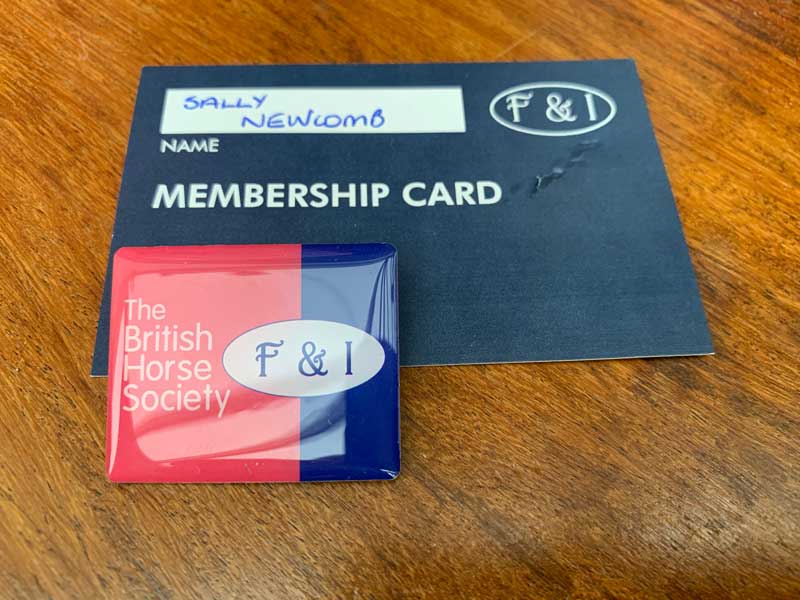 New Badge & Membership Card - F & I Association